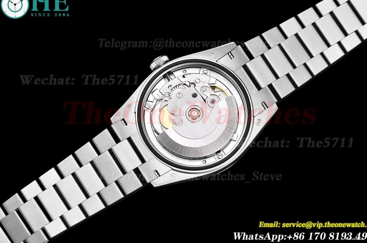 DayDate SS A2836 Turquoise RAF Dial 36mm SS Pres Dia 0520